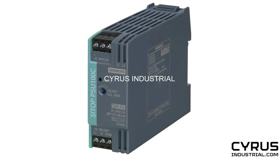 Блок питания SIEMENS 6EP1331-5BA10 SITOP 24 VDC 1.3A POWER SUPPLY