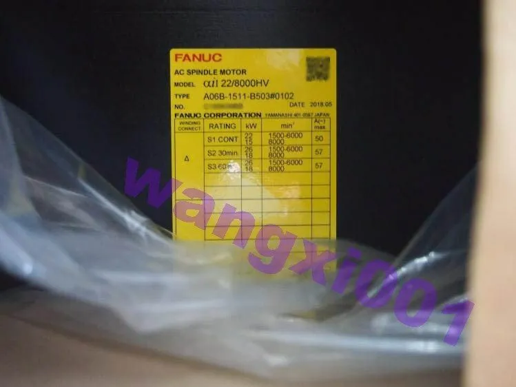 Шпиндель Fanuc A06B-1511-B503#0102 aiIP22/6000 spindle motor