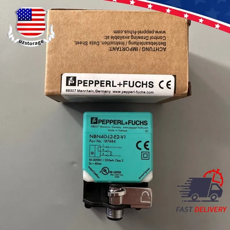 Датчик приближения Pepperl & Fuchs Proximity Sensor NBN40-L2-E2-V1 187484 10-30V
