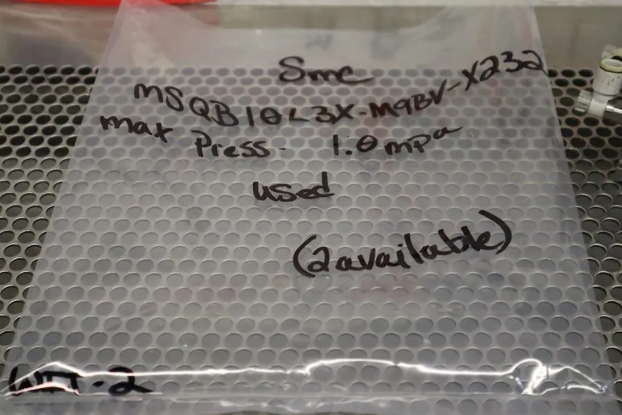Поворотный стол SMC MSQB10L3X-M9BV-X232 Rotary Table Max Press. 1.0MPa — фото лота 1