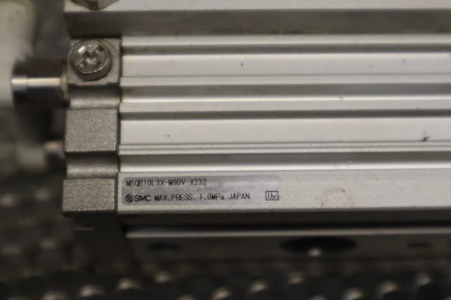 Поворотный стол SMC MSQB10L3X-M9BV-X232 Rotary Table Max Press. 1.0MPa — фото лота 2