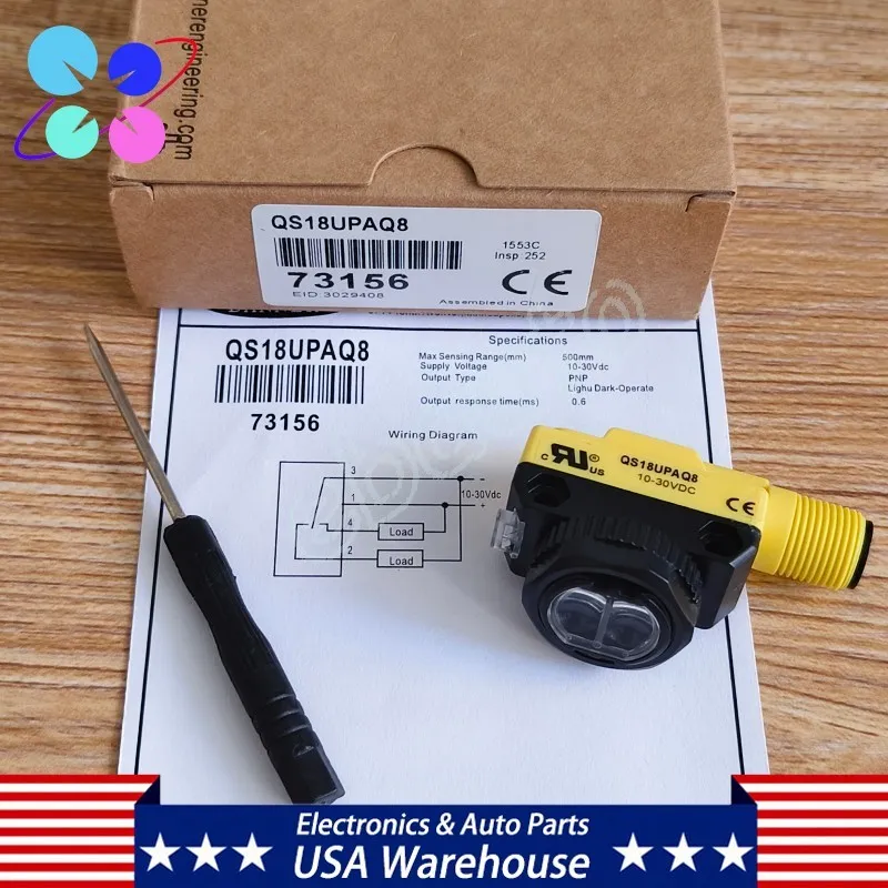 Фотоэлектрический датчик Banner QS18UPAQ8 photoelectric sensor