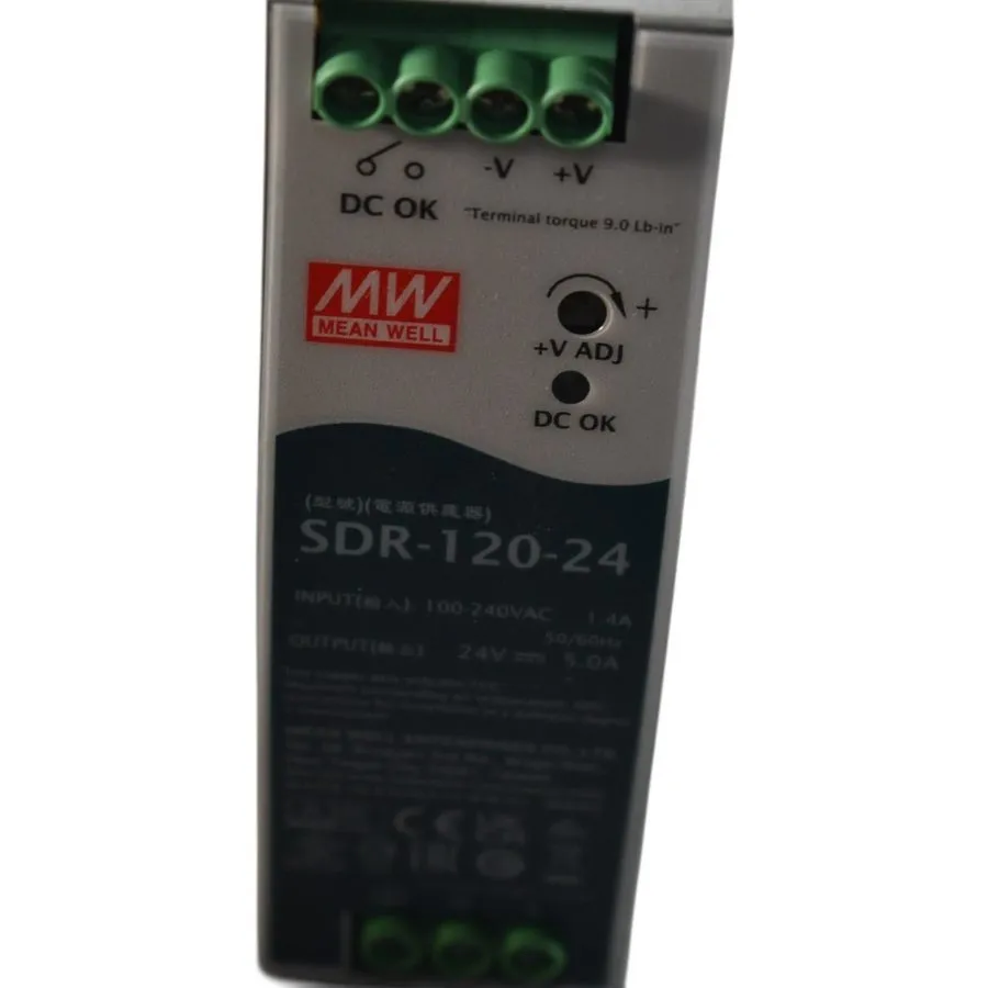 Блок питания MEAN WELL SDR-120-24 24V 5A 120W DIN Rail Power Supply 100-240VAC D