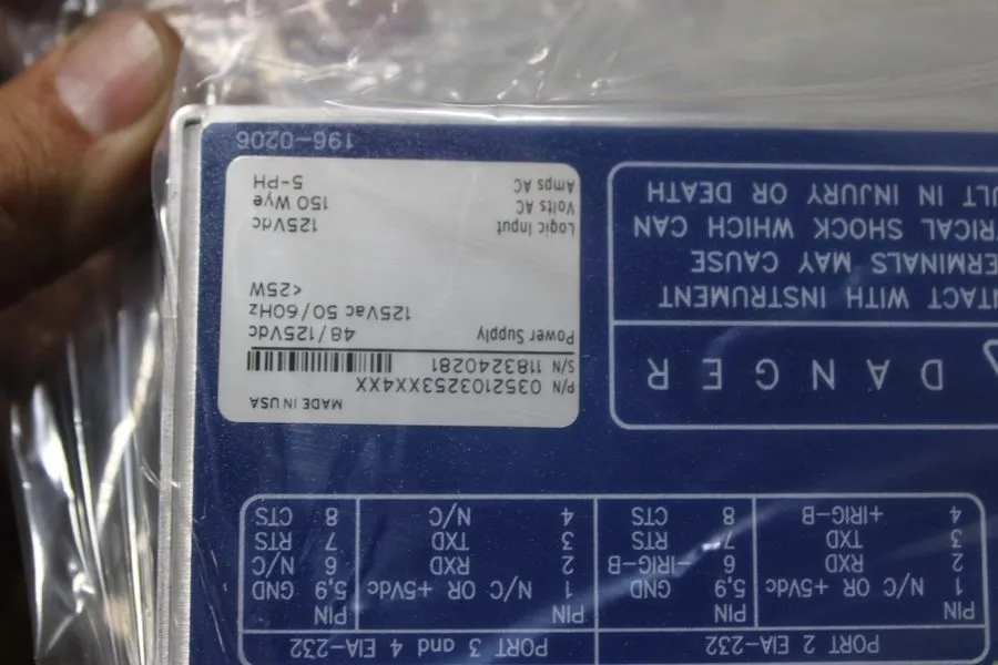 Реле защиты SEL SEL-352 035211425H2X4XX BREAKER FAILURE RELAY (REPAIRED) UNMP