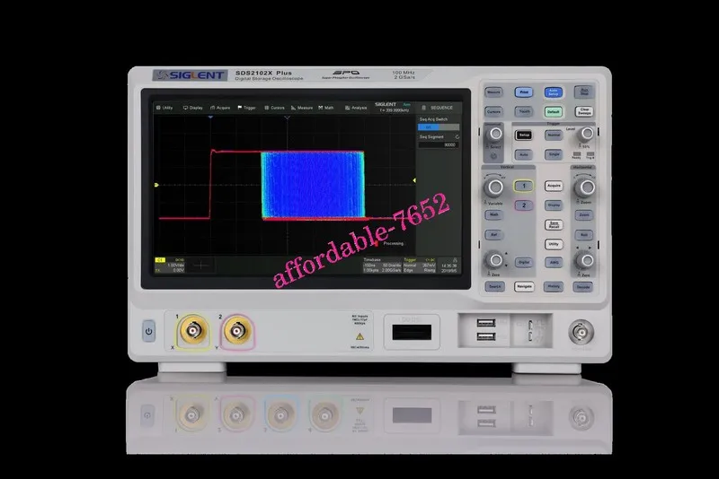 Осциллограф SIGLENT SDS2102X Plus 2 Channel Digital Super Phosphor Oscilloscope