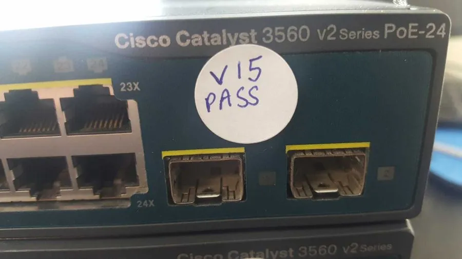 Коммутатор Cisco Catalyst 3560 v2 series 24 Ports POE WS-C3560V2-24PS-S ios 15