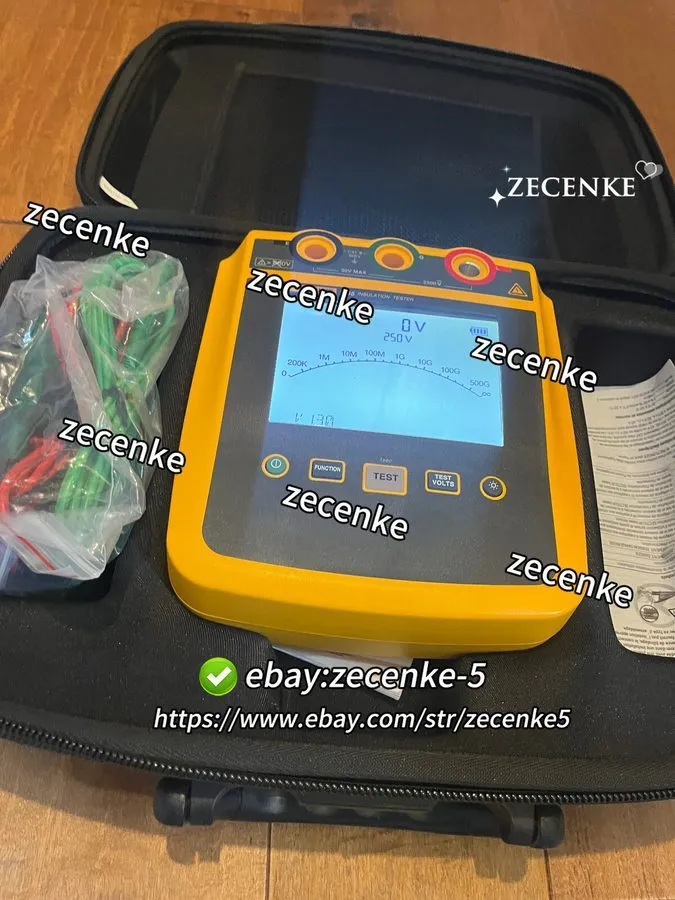 Тестер Fluke 1535 Megohmmeter/Insulation Resistance Tester kit, 2500V/500 GΩ
