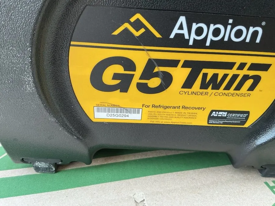 Станция обслуживания кондиционеров Appion G5TWIN Refrigerant Recovery Machine
