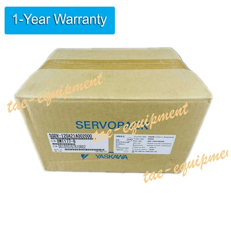 Сервопривод Yaskawa SGDV-120A21A002000 Servo Driver Expedited Ship