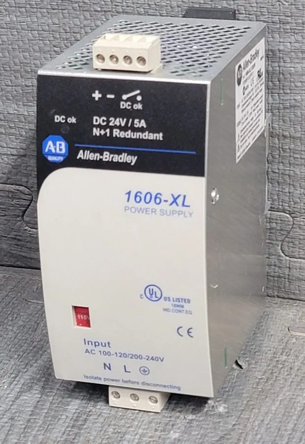 Блок питания Allen Bradley 1606-XL120DR Power Supply. 120v Or 240v Input, 24VDC