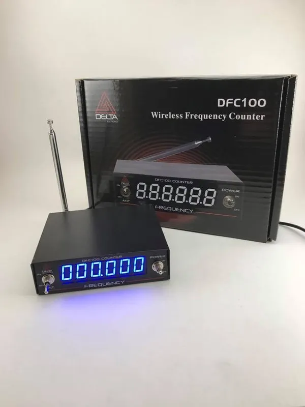Тестер DELTA DFC100 WIRELESS or INLINE 6 DIGIT PRECISION FREQUENCY COUNTER CB Ra — фото лота 1