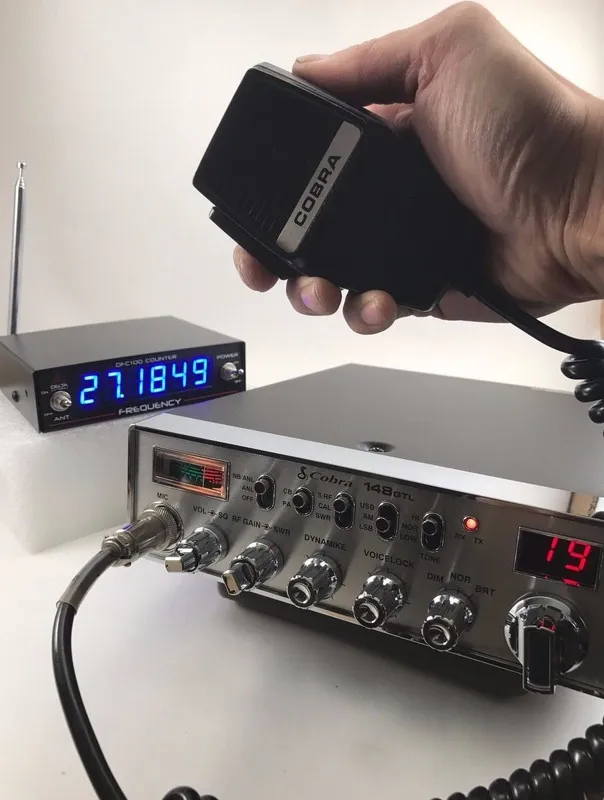 Тестер DELTA DFC100 WIRELESS or INLINE 6 DIGIT PRECISION FREQUENCY COUNTER CB Ra — фото лота 2