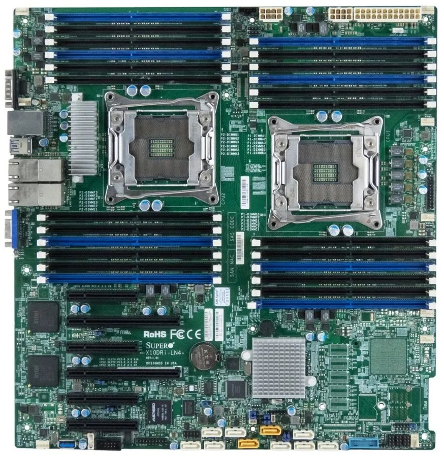 Материнская плата Supermicro X10SRA Motherboard DDR4 SOCKET 2011-V3 XEON INTEL I