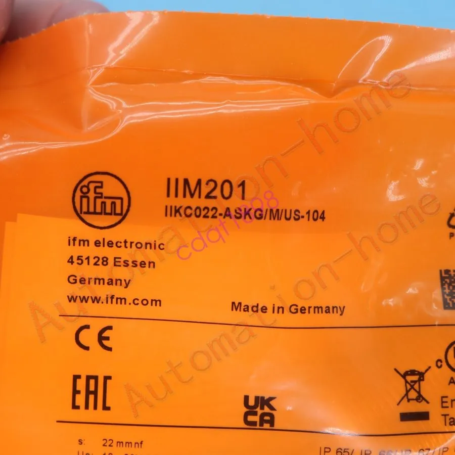 Датчик приближения IIM201 IFM one Sensor&Proximity Switch — фото лота 4