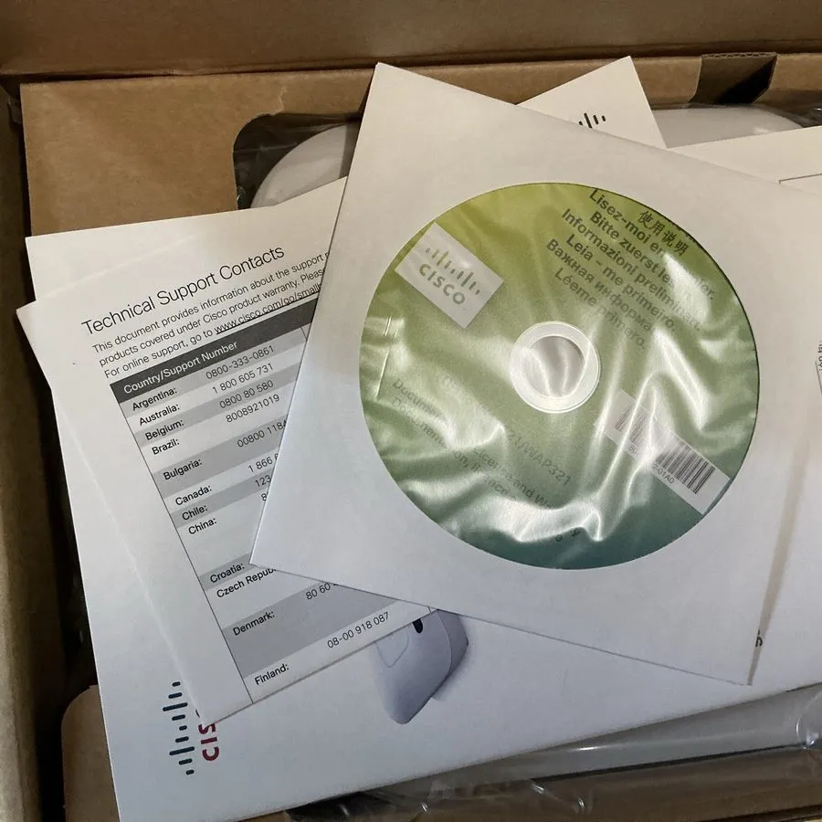 Точка доступа Wi-Fi Cisco Remanufactured Wireless-N Access Point White (WAP321-A