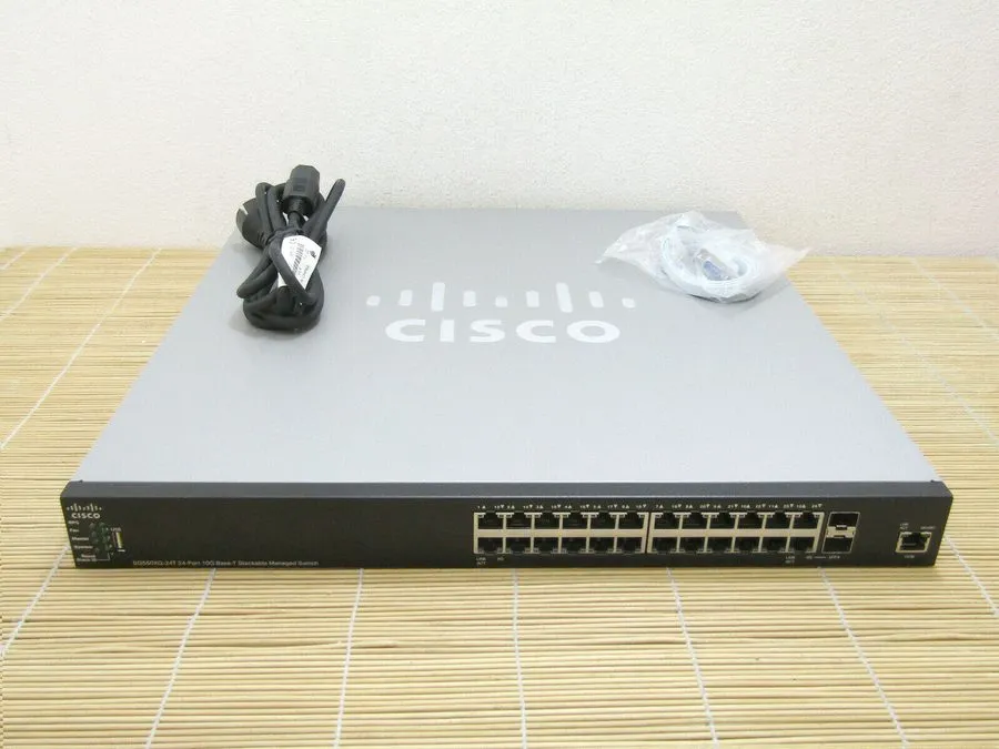 Коммутатор Cisco SG550XG-24T-K9 24x10 Gigabit Ethernet 2x SFP+ Stackable Managed