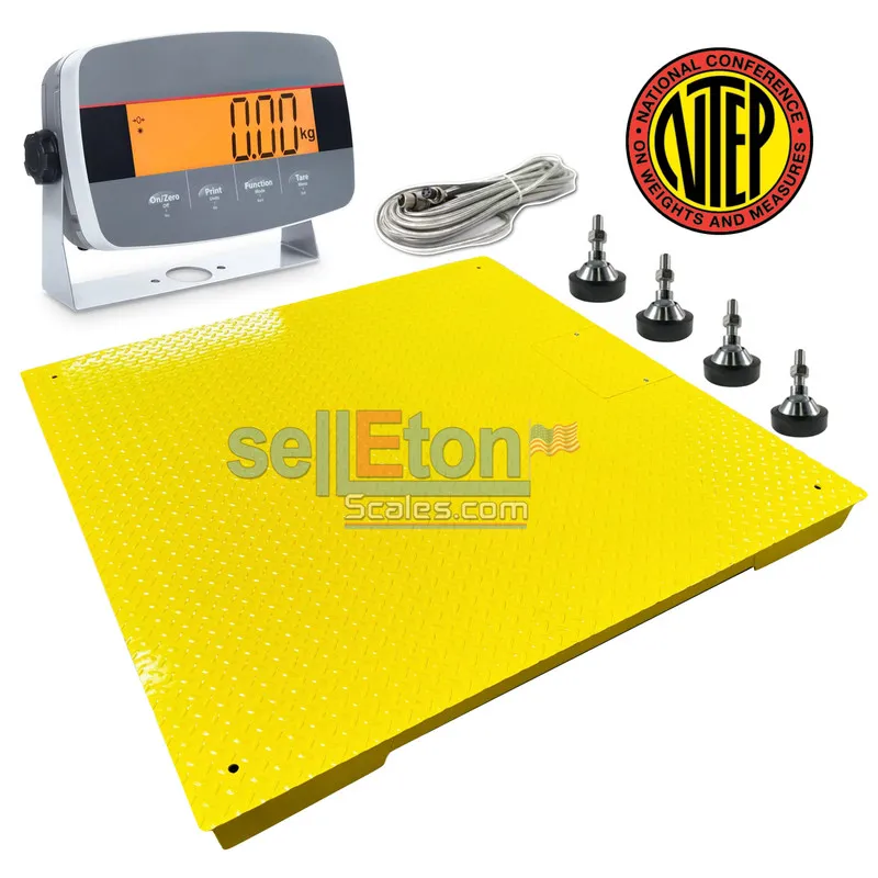 Весы SellEton SL-900-USA 48" x 48" floor scale NTEP certified 4' x 4' Pallet Sca — фото лота 1