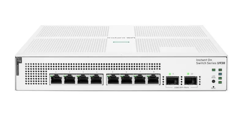 Коммутатор Hewlett Packard Enterprise JL681A ARUBA ION 1930 8G 2SFP 12