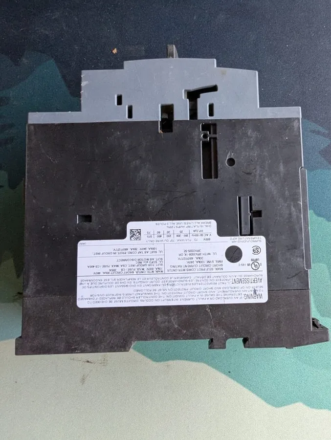 Автоматический выключатель Siemens Circuit Breaker Size S2 для Motor Protection