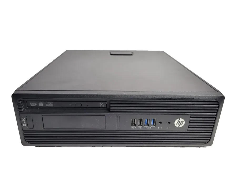 HP Z240 SFF Workstation Intel i7-6700 3.40GHz 8GB RAM 128GB SSD + 500GB HDD W11P