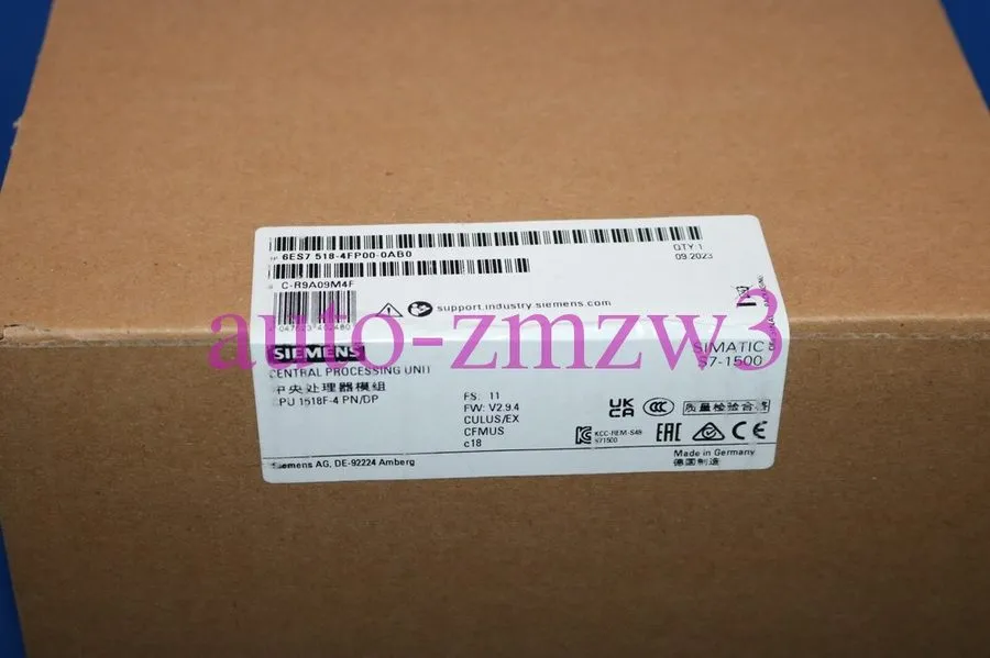 ПЛК Siemens Simatic 6ES7518-4FP00-0AB0 CPU 1518F-4 PN/DP s7-1500 FS 11 V2.9.4 PL