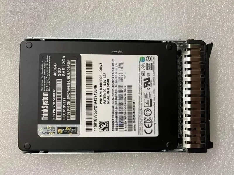 Сервер Lenovo ThinkSystem 400GB 7N47A00117 01GV821 SAS 2.5" SFF 12Gb Server SSD