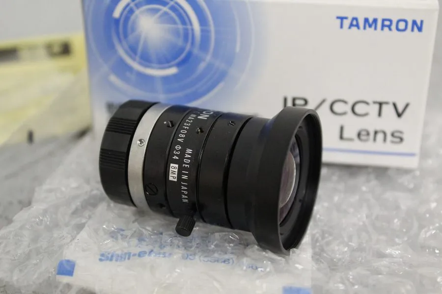 Объектив Tamron MA23F08V High Resolution CCTV Lens 8MP 2/3″ 8mm F/2.4 C-Mount — фото лота 1