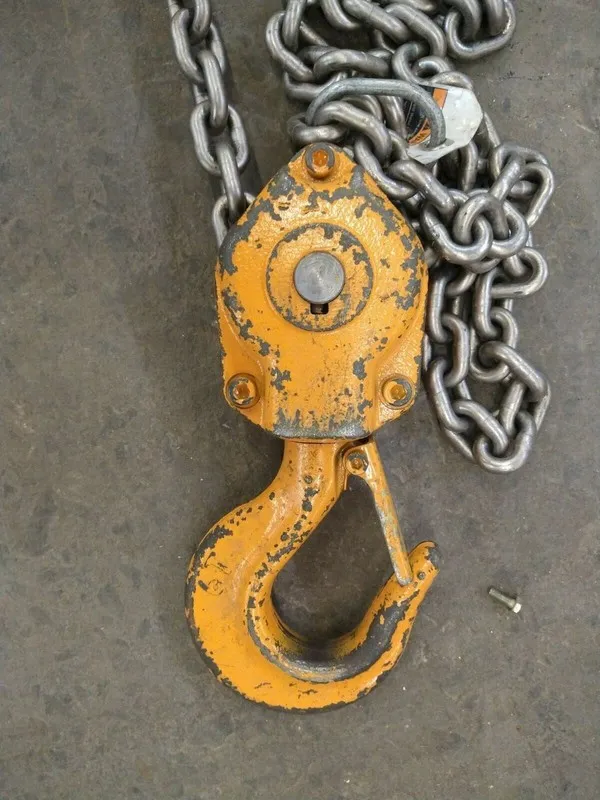 Таль LB060-5 Harrington 6 Ton Lever Chain Hoist 7.5' Lift, Come Along