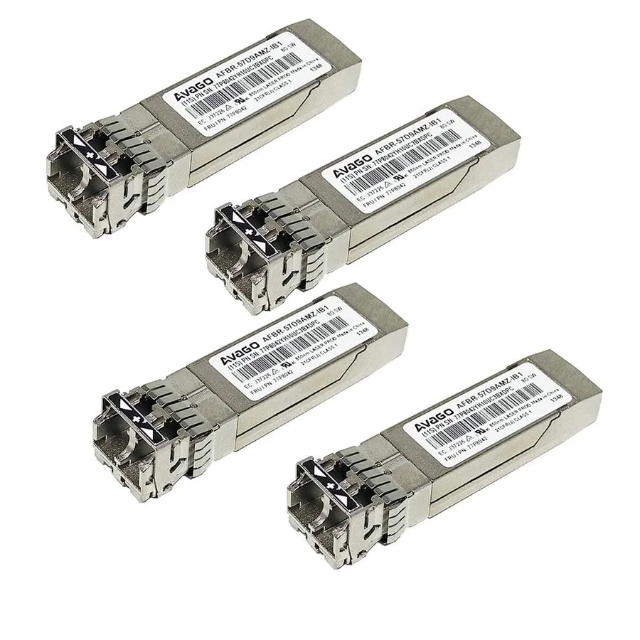 Трансивер 4 x IBM Avago AFBR-57D9AMZ-IB1 8Gb SW 850nm SFP+ FC Transceiver 77P804