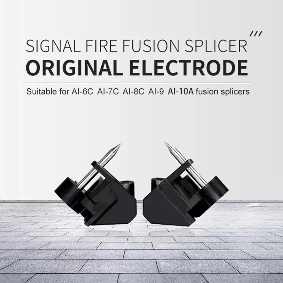Сварочный аппарат 1 Pair Electrodes для AI-6A/6C/7C/8C/9/10 Optical Fiber for fu