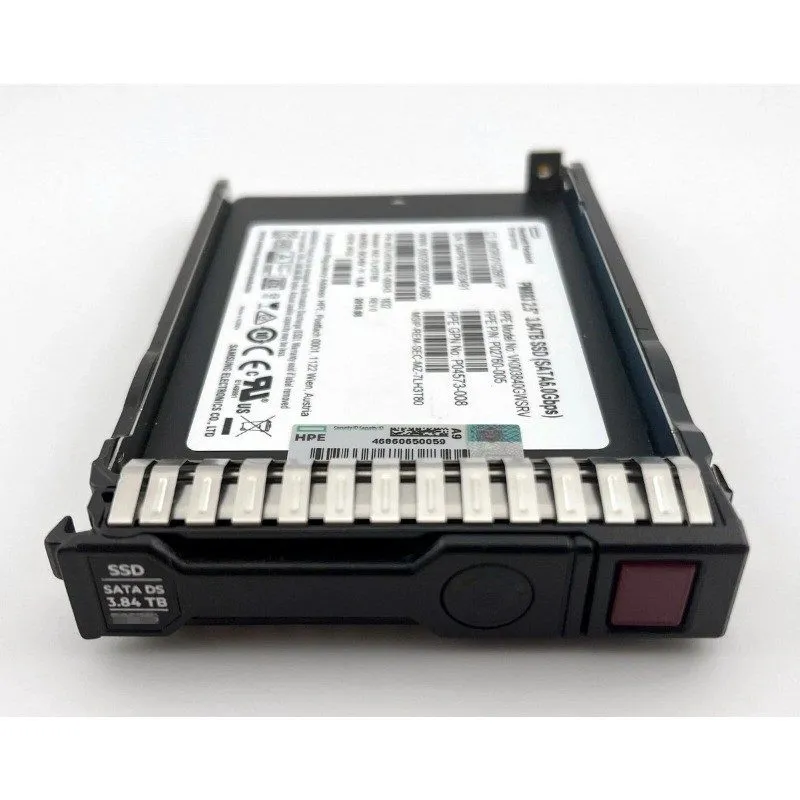 Сервер HPE/Samsung 2.5" 3.84TB SATA 6G G10 Server SSD Replace 868830-B21 868932- — фото лота 2