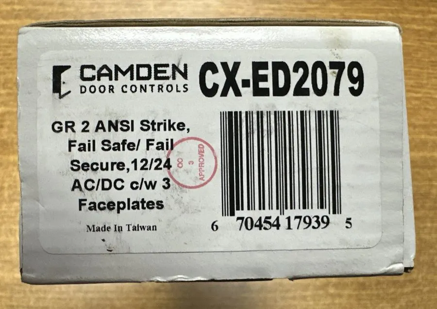 Оборудование видеонаблюдения Camden CX-ED2079 Universal Electric Strike Door Loc
