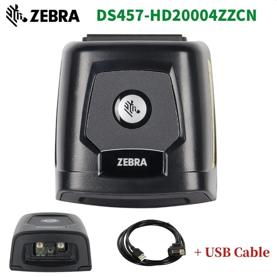 Сканер штрих-кода Zebra DS457-HD20004ZZCN USB/RS232 1D/2D Fixed Mount Barcode Sc