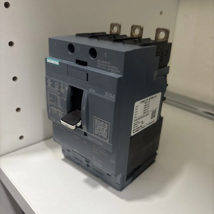 Автоматический выключатель 1 Siemens 3VA4130-5ED34-0AA0 480V 3-Pole Circuit Brea — фото лота 1