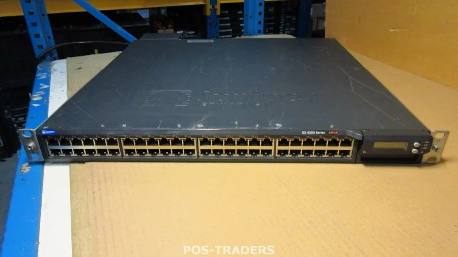 Коммутатор Juniper EX4200-48P 48-Port 1000Mbps 2X XFP 10GbE PoE 930W L3 1U Rack 