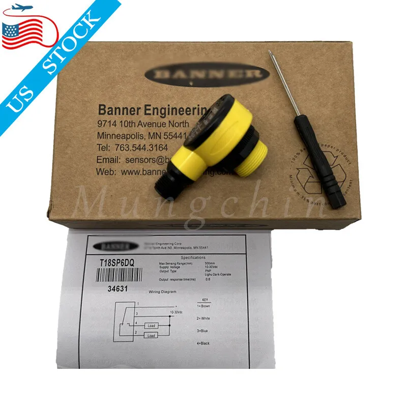 Фотоэлектрический датчик T18SP6DQ Photoelectric Switch Sensor PNP