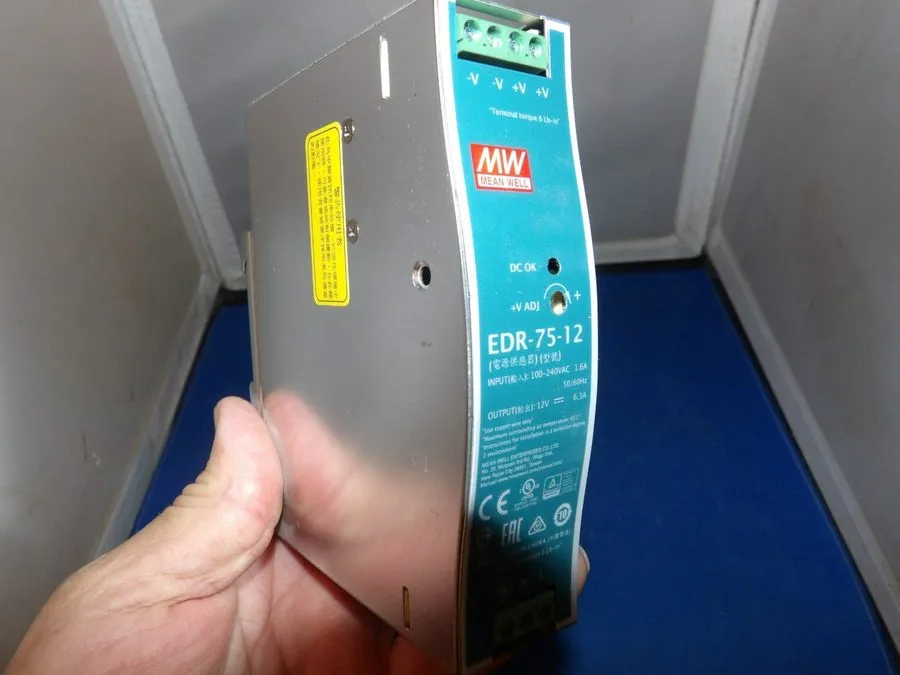 Блок питания Mean Well EDR-75-12 AC/DC DIN Rail Power Supply 75W 12V 6.3A