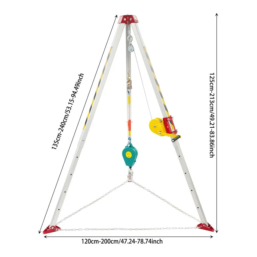 Оборудование видеонаблюдения Confined Space Tripod Kits для Emergency Rescue Alu — фото лота 1