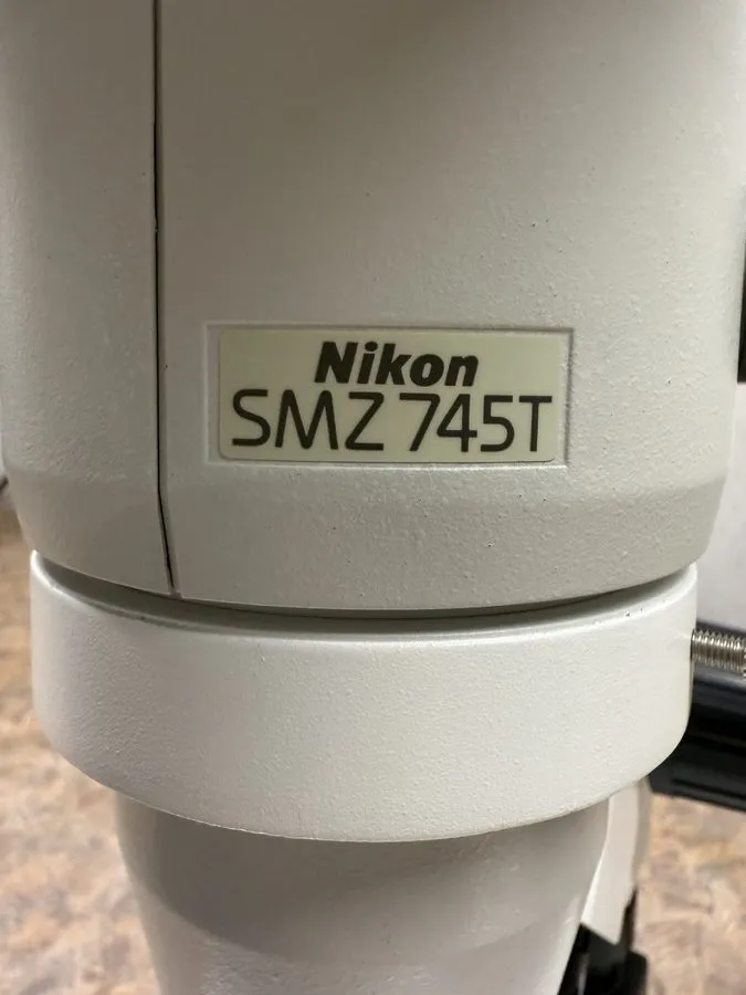 Микроскоп Nikon SMZ745T Stereo microscope With eyepieces 10× Three tube observat — фото лота 1