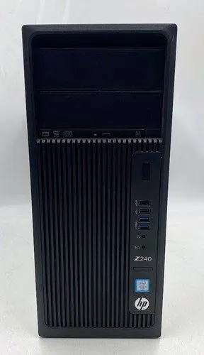 HP Z240 Workstation Tower Server- No HDD, 8GB DDR4 RAM, i5-6500 CPU, No OS