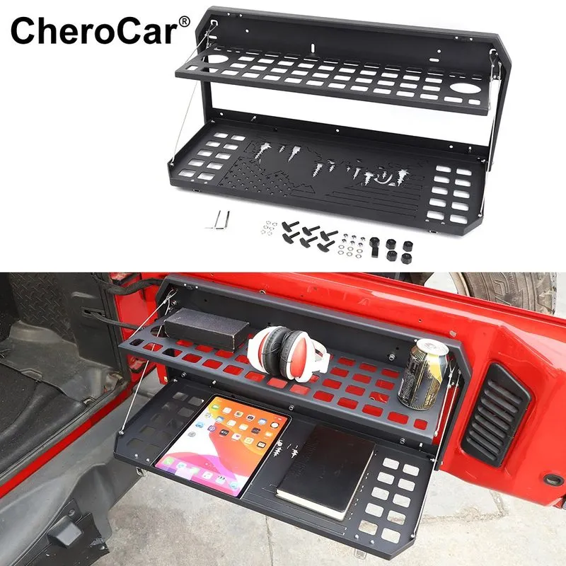 Сушильный шкаф 2Layer Car Tailgate Table Storage Rack Shelf