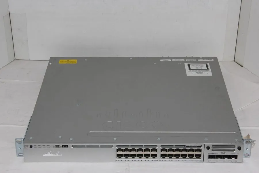 Коммутатор Cisco Catalyst WS-C3850-24T-E Switch 24 Port Gigabit 350W 30 DAYS