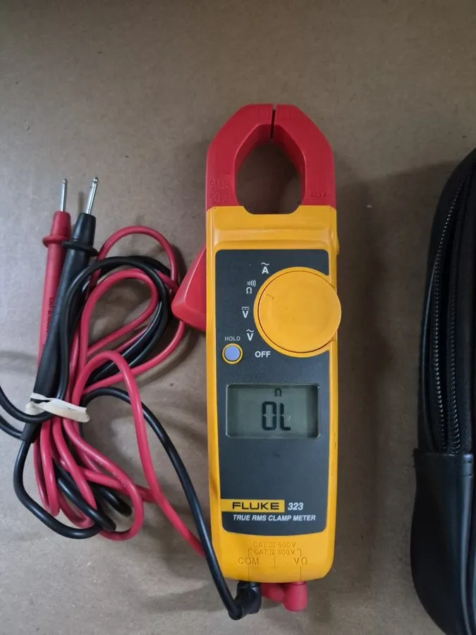 Мультиметр NEW1 PCS Fluke 323 True RMS Digital Clamp Meter Multimeter — фото лота 2