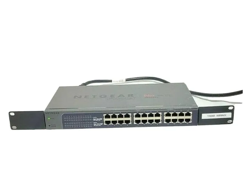 Коммутатор Netgear ProSafe Plus JGS524E 24-Port Gigabit Switch with Power Lead