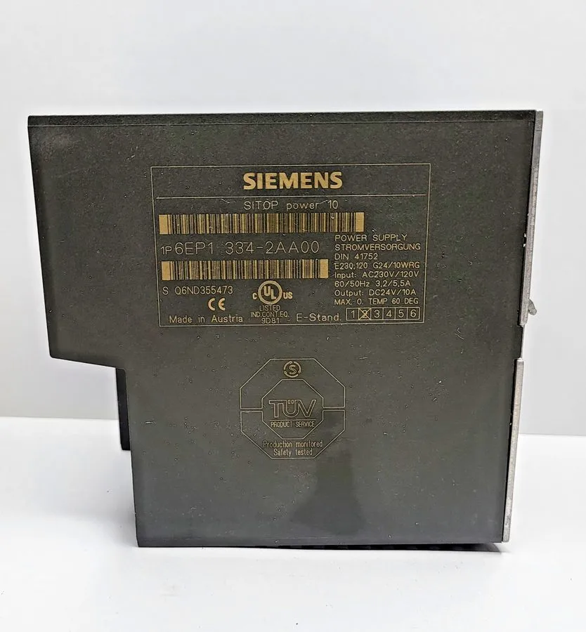 Блок питания Siemens SITOP 6EP1334-2AA00 DIN Rail Power Supply 24VDC 10A 240W GH