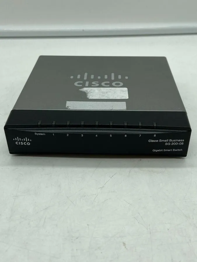 Коммутатор Cisco Small Business 8 Port Gigabit Smart Switch SG200-08