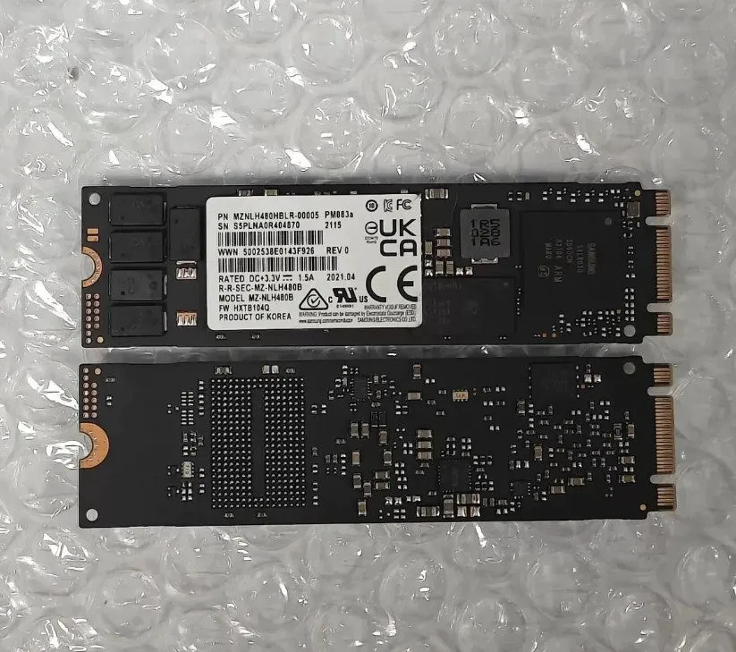 SSD-накопитель Samsung PM883a 240GB M.2 2280 NGFF SATA SSD Internal Solid State