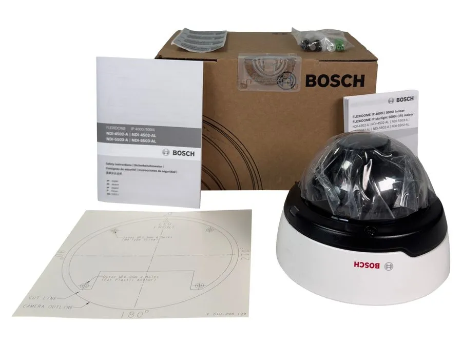 Камера Bosch FLEXIDOME IP 4000i Outdoor Camera NDI-4502-A 2MP 3-10MM