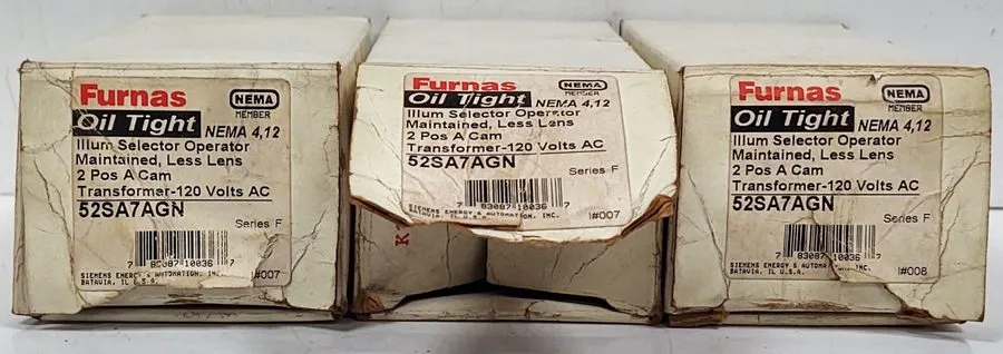 Трансформатор Furnas 52SA7AGN Oiltight Illuminated Maintained Transformer Type S