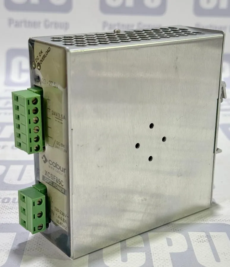 Блок питания CABUR XCSF85C Din rail mount 24v Power Supply IN:120-230 / Out: 24-